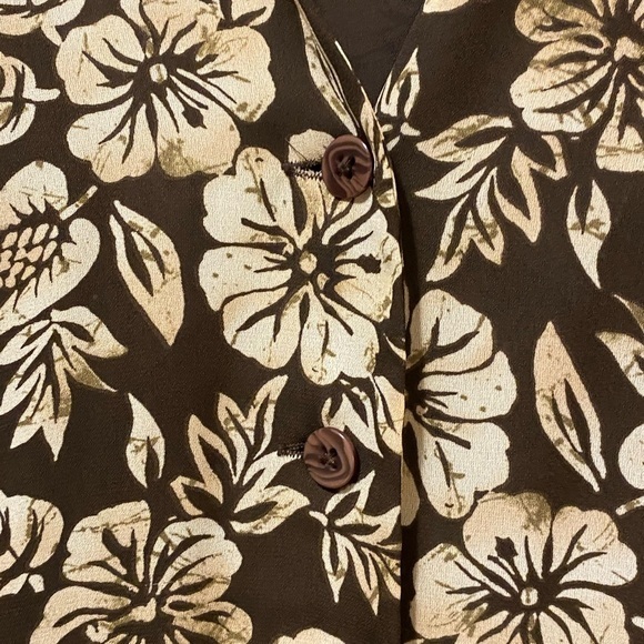 Coldwater Creek Dress Women’s Size P16 Button Down Front Sleeveless - Picture 11 of 11